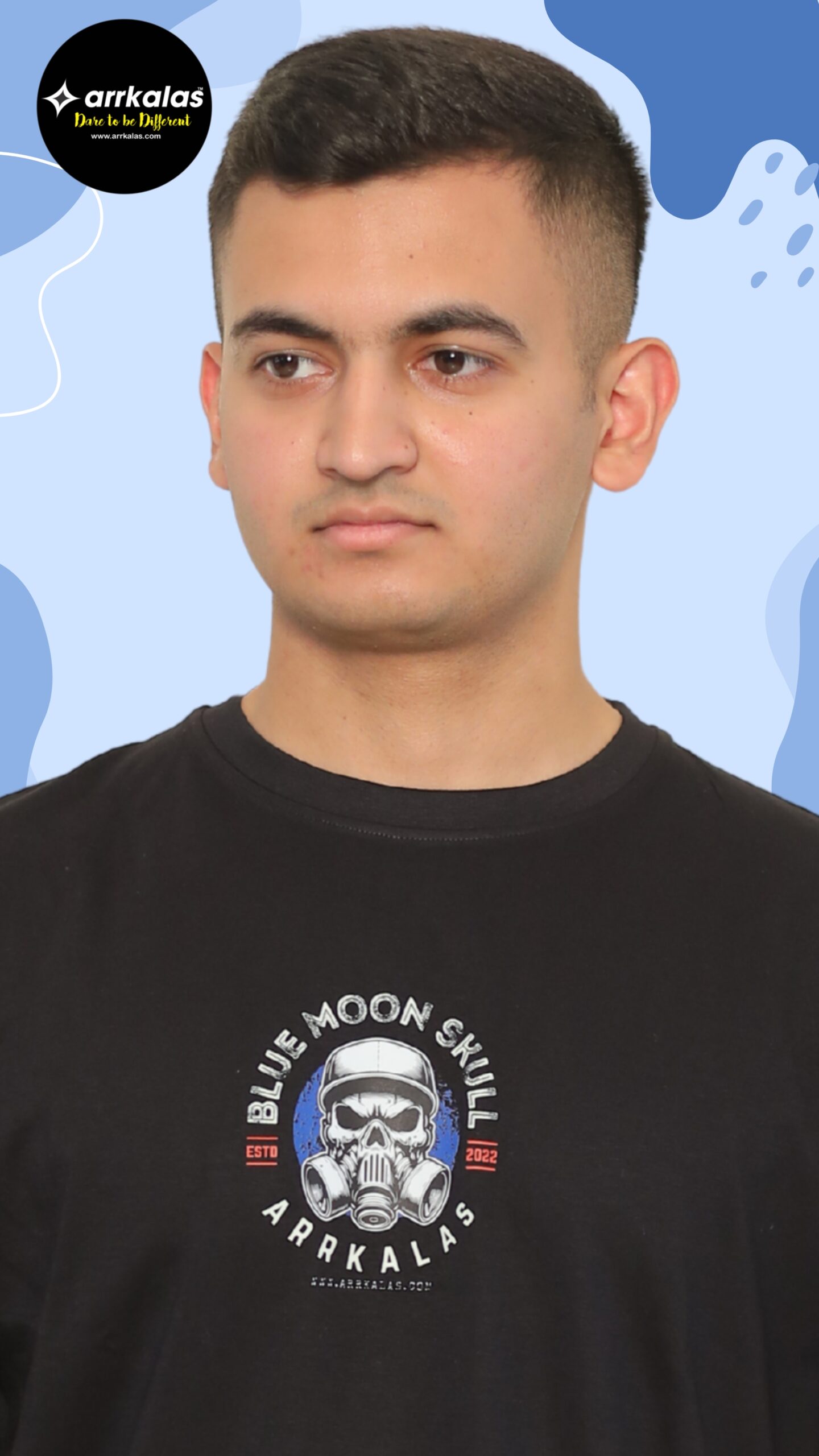 BLUE MOON SKULL BLACK - REGULAR - Image 2